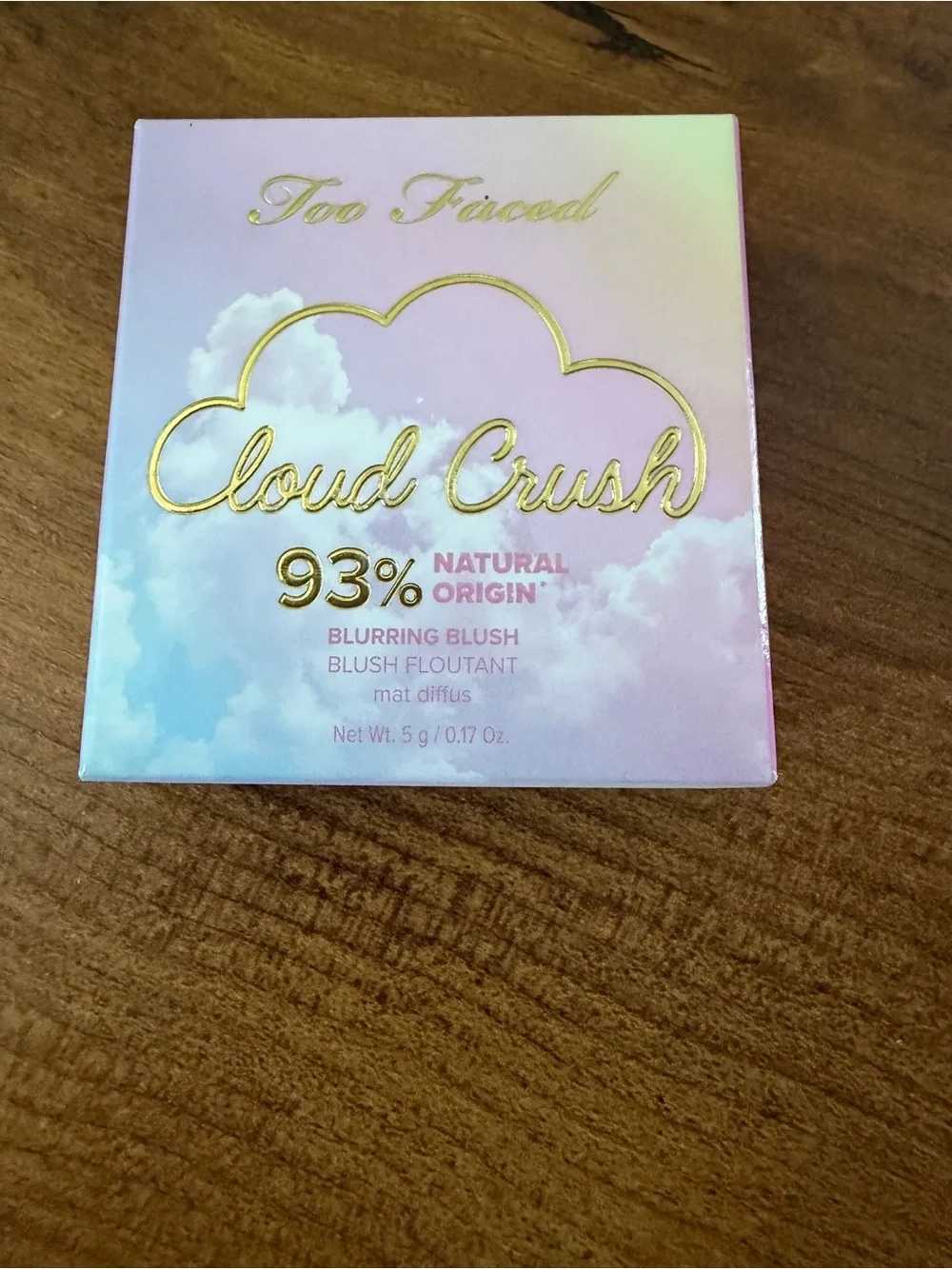 Too Faced Cloud Crush Blurring Blush in Candy Clouds, BNIB!